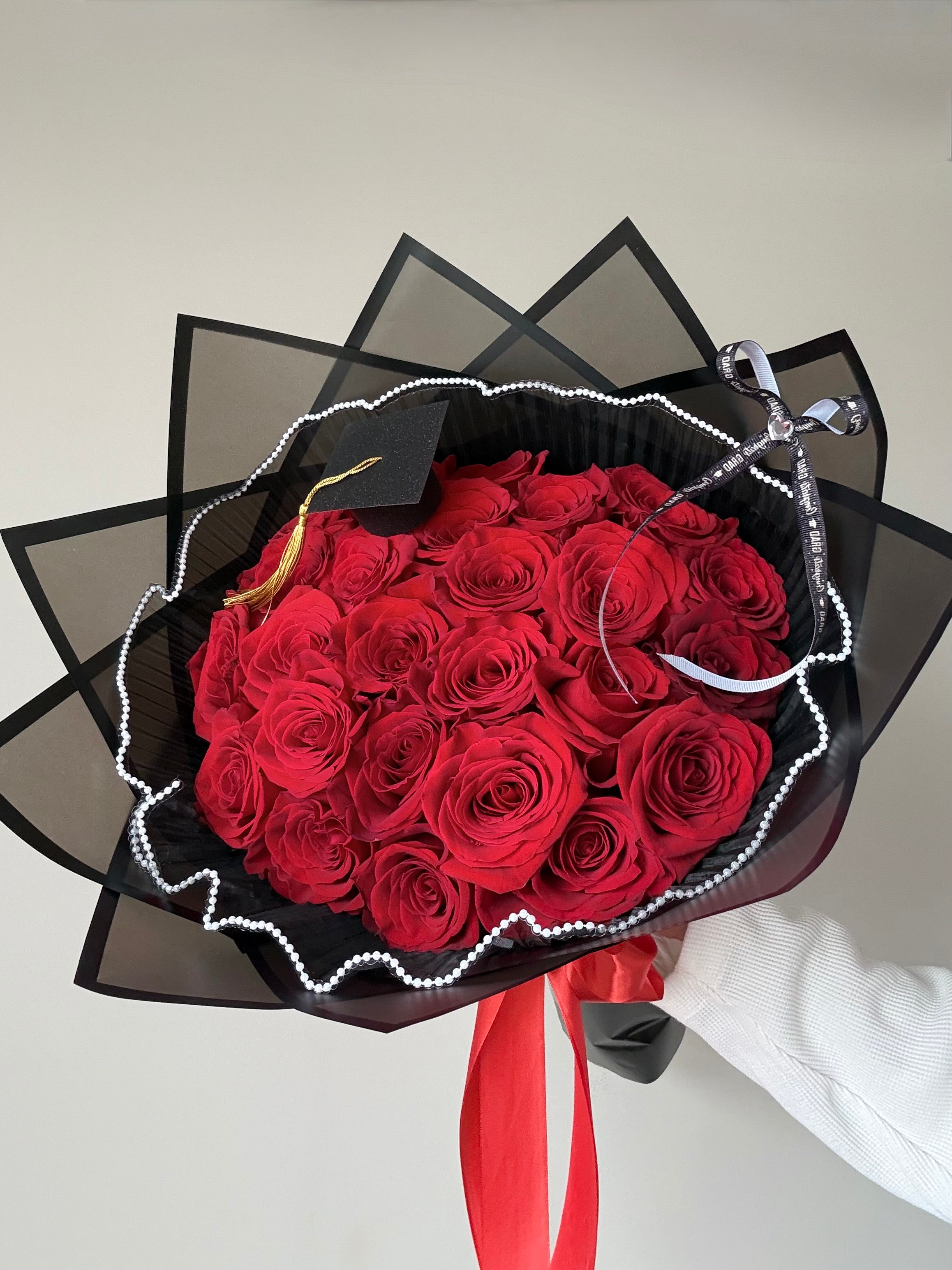 Pure Red Elegance Bouquet