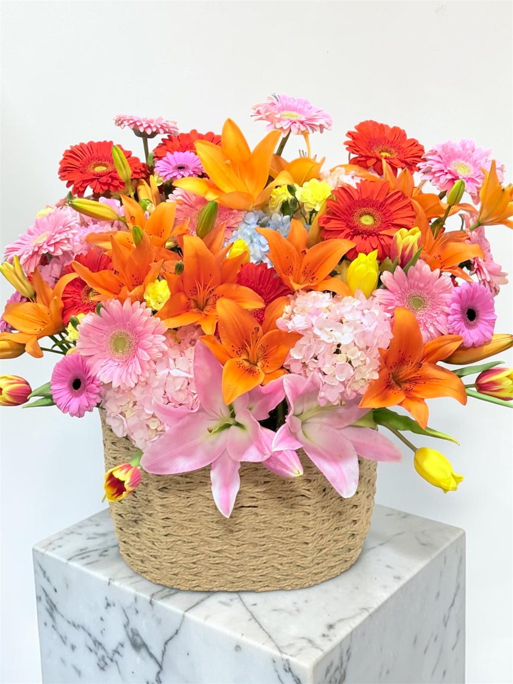 Garden of Love Floral  Basket