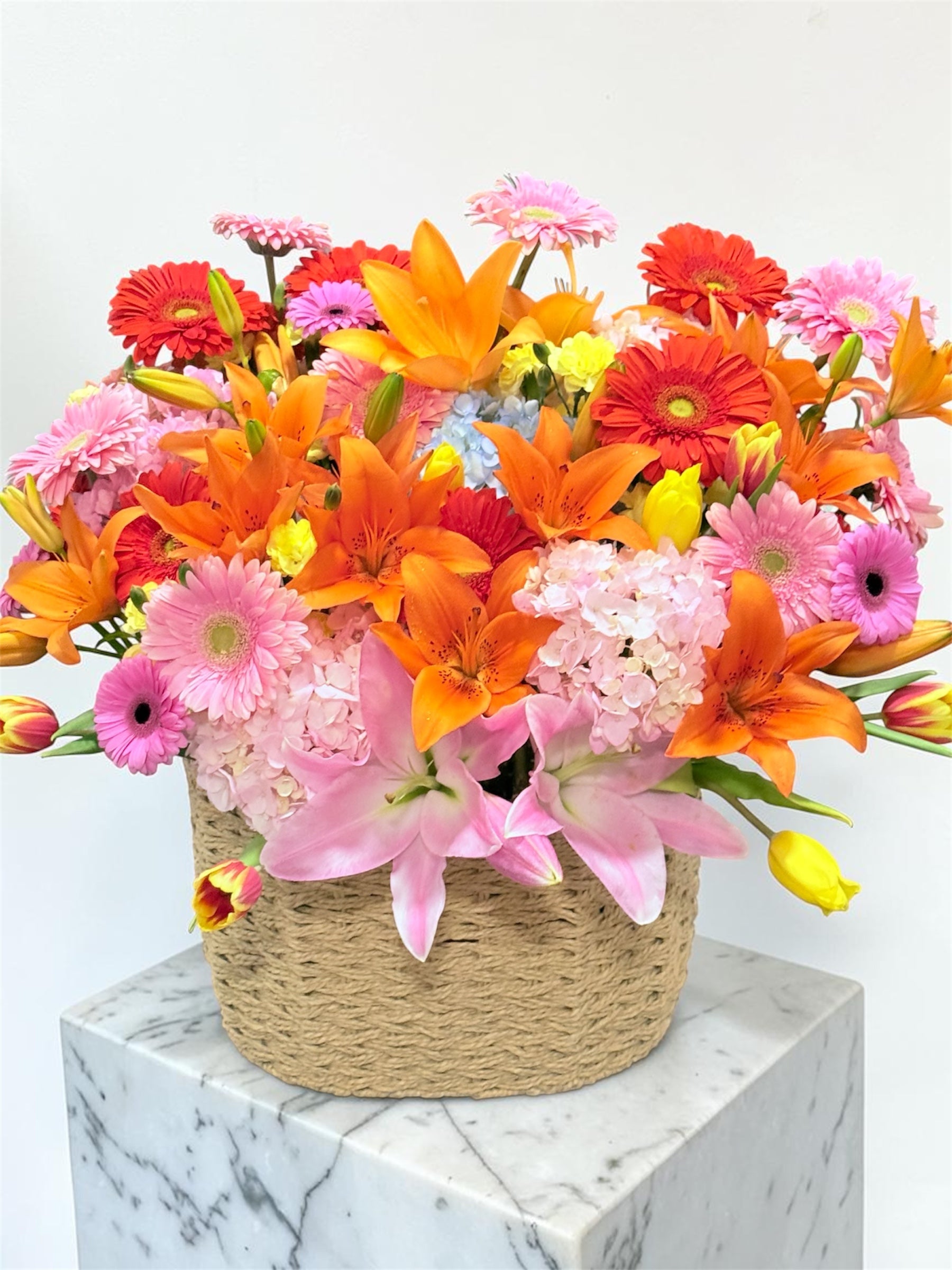 Garden of Love Floral  Basket