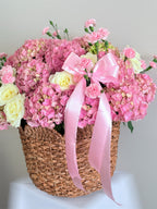 Pink Hydrangeas Whisper Garden