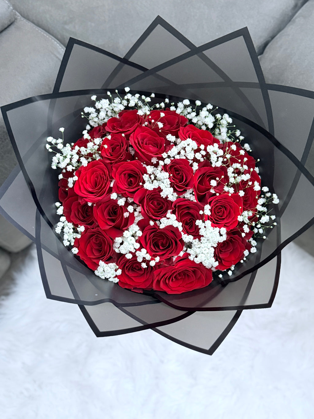 Our Classic 24 Red Roses Bouquet