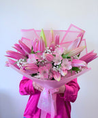 Just Pink Lilies For You Bouquet