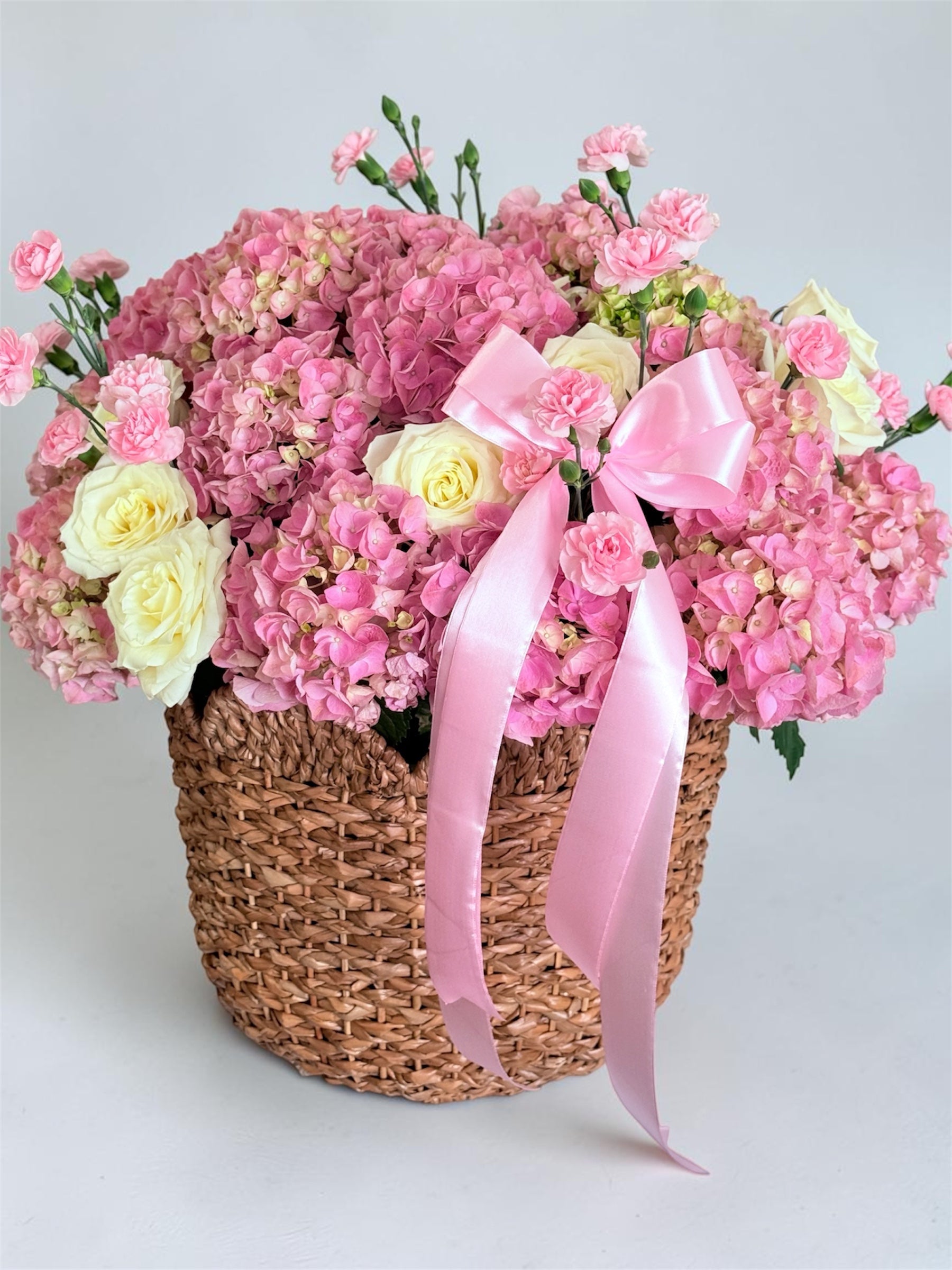 Pink Hydrangeas Whisper Garden