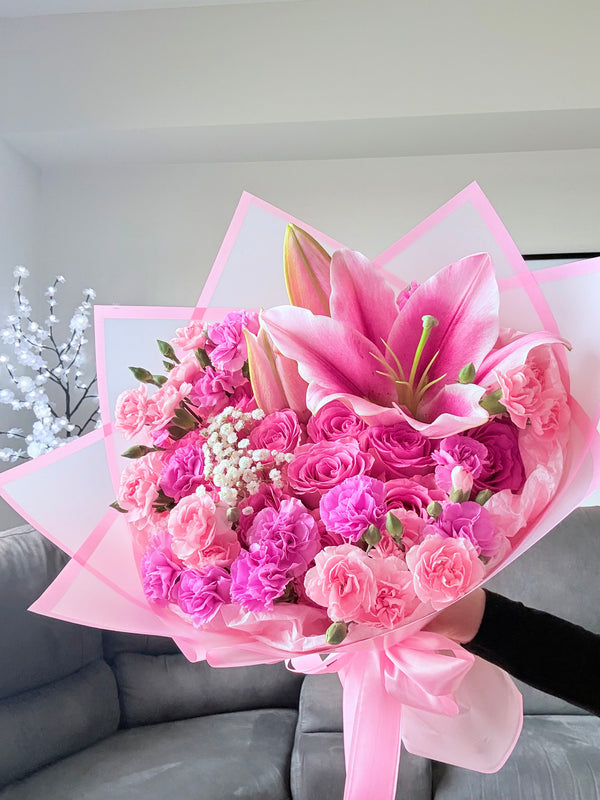 Garden of Pink Blooms Bouquet