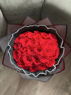 Pure Red Elegance Bouquet