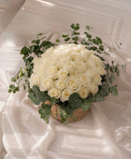 White Harmony Basket