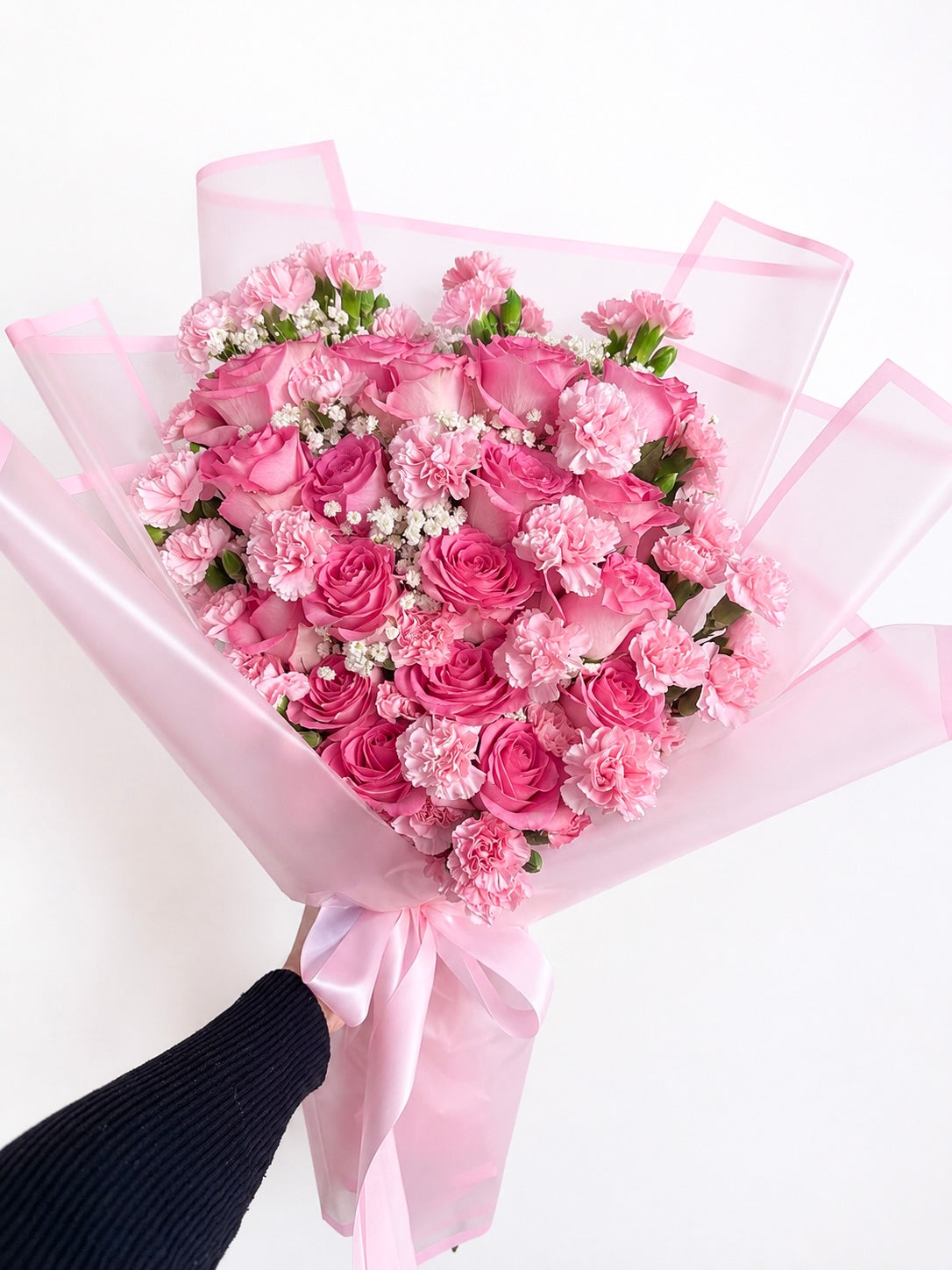 Lovely Pink Blooms Bouquet