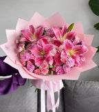 Blushing Petals Of Love Bouquet