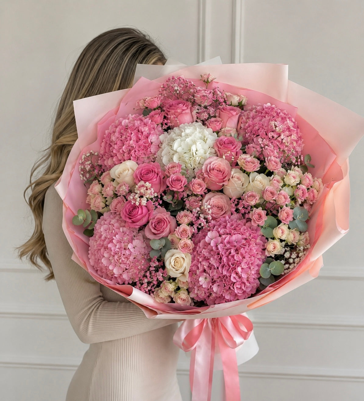 Rose Whisper Garden Bouquet