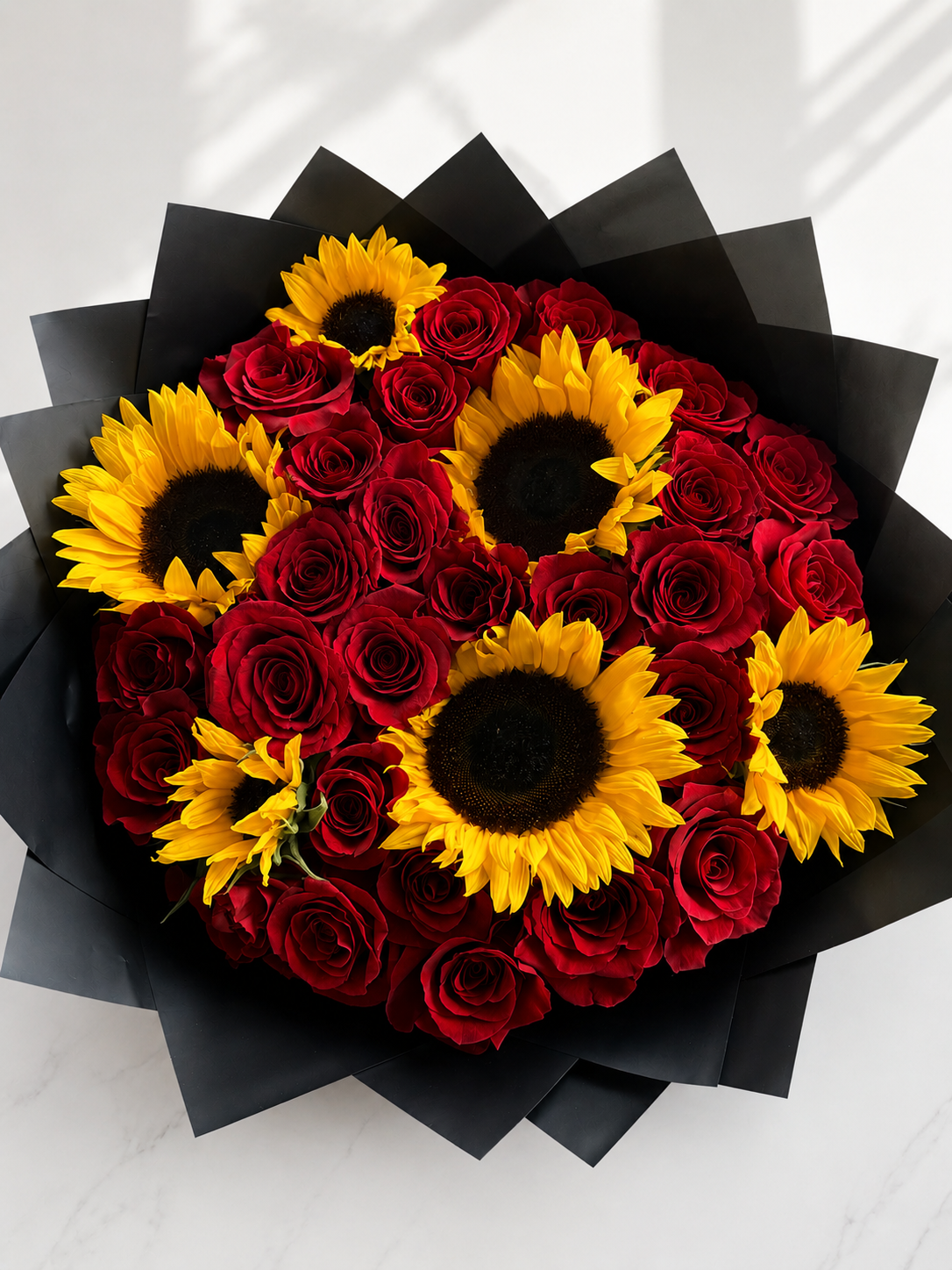 Red Velvet Sunshine Bouquet