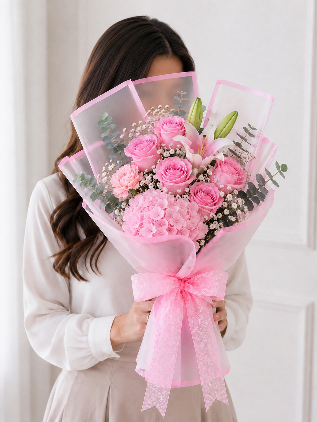 A Touch of Pink Love Bouquet