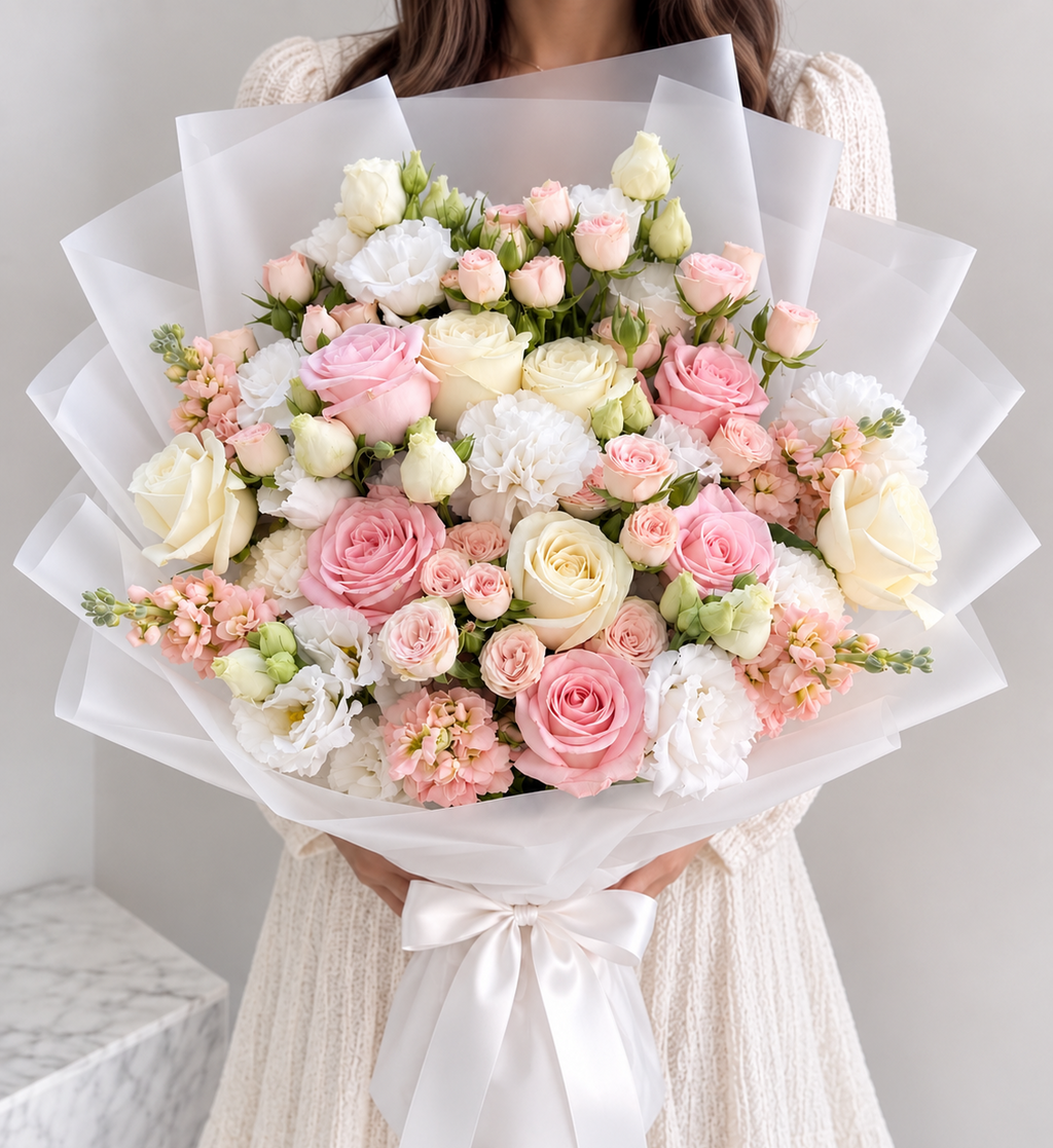 Soft Romance Garden Bouquet