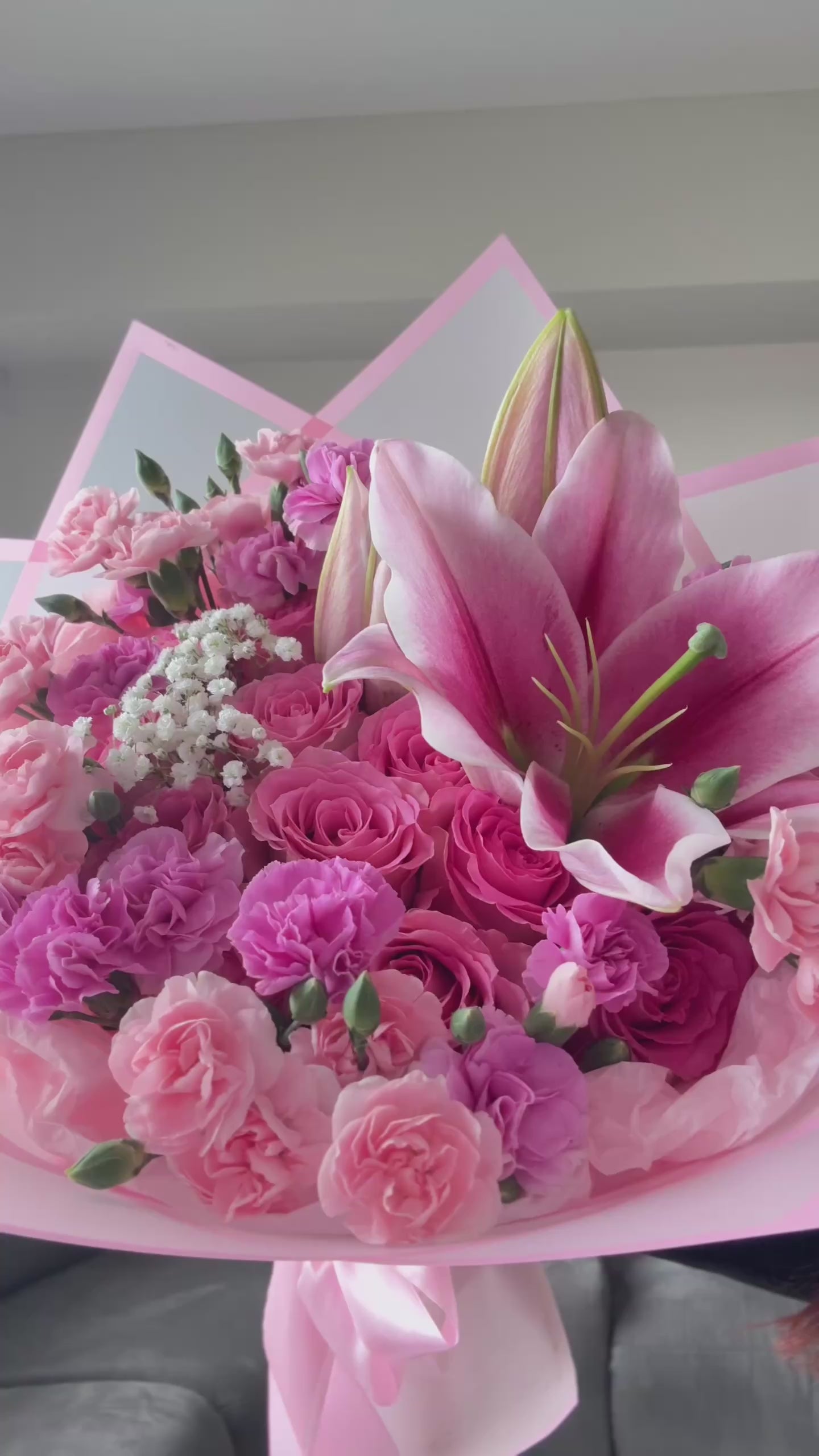 Garden of Pink Blooms Bouquet