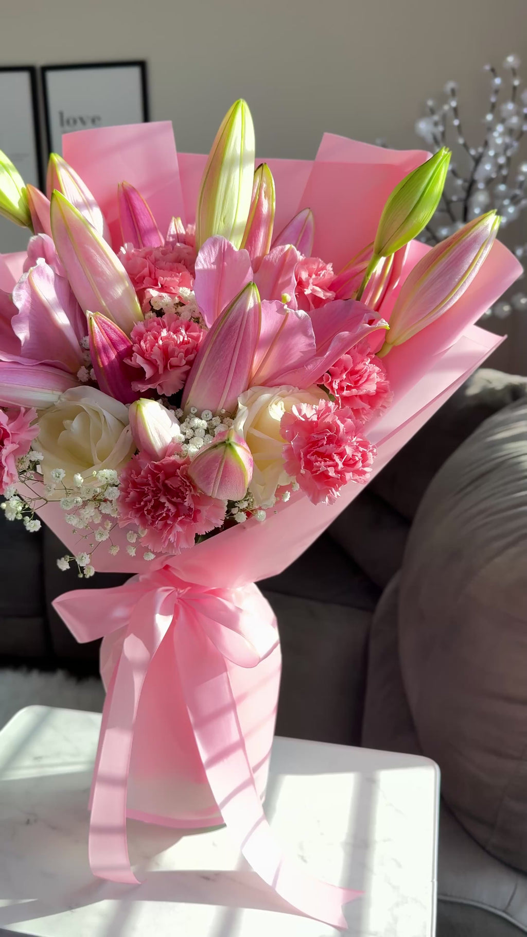 Lilies For My Love Bouquet